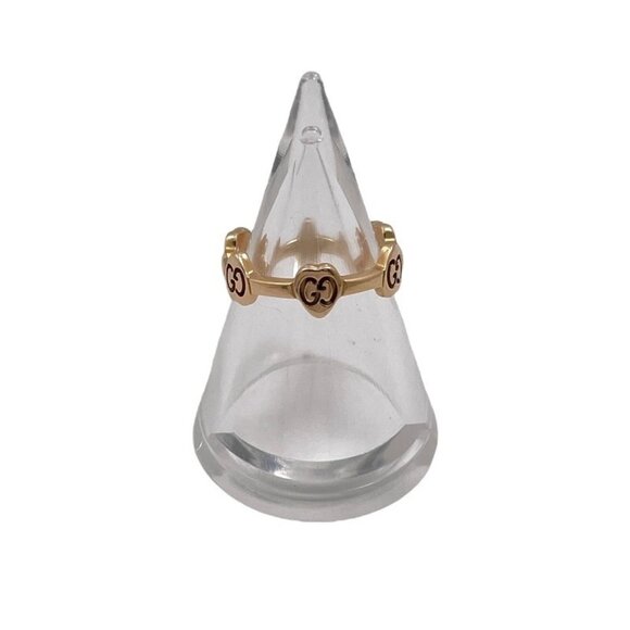 GUCCI 18k Rose Gold Ring - Picture 8 of 9